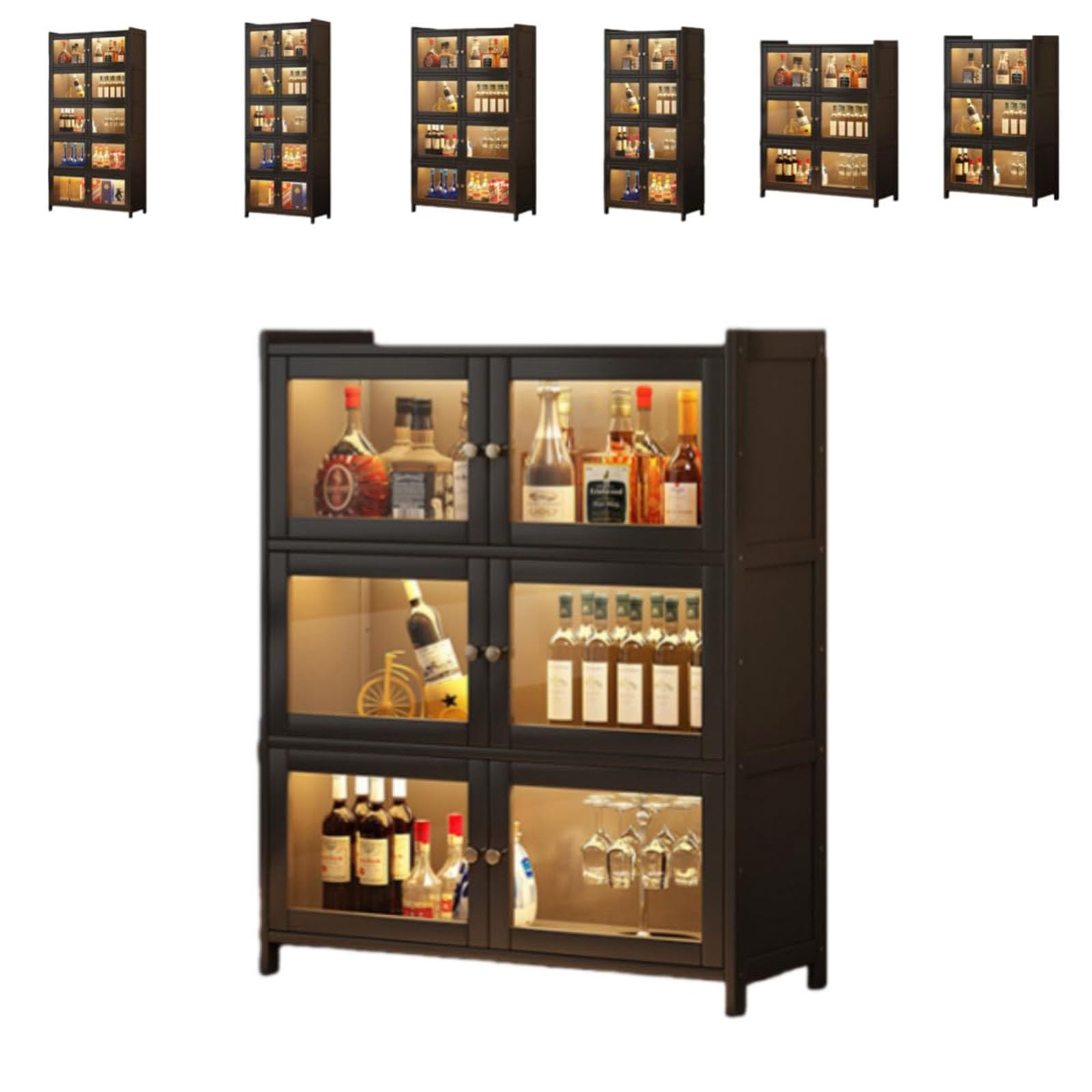 Amazon.co.jp: Aeetork 酒棚 お酒収納ラック ウイスキー 棚 ワインバー